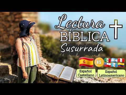 ASMR Bible Reading in Castilian & Latin American Spanish 🌊 Spanish Beaches & Ocean Waves for Sleep