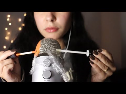 ASMR PASSANDO GLOSS NO MICROFONE 🎤 derretendo seus ouvidos