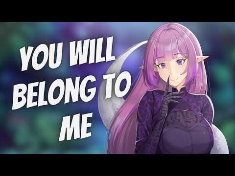 Venomous lamia captures you and makes you her partner [F4A][ASMR][Coiling][Hairplay][Yandere]