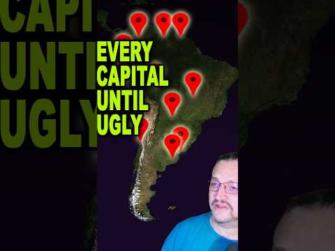 Every South American Capital Has an Ugly Side | googleearth #asmrrelaxation #worldcapitals