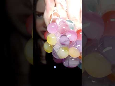 ASMR ORBEEZ STRESS BALL 💖 #asmr #shorts