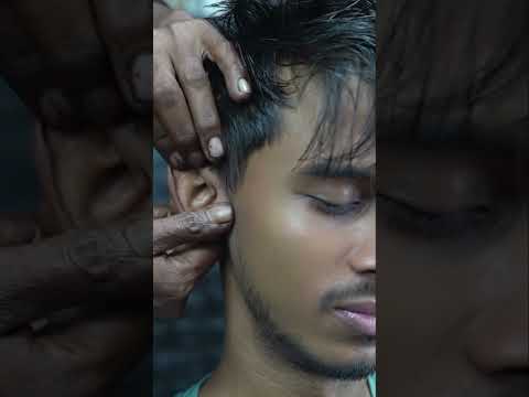 Mustard Oil Therapy: Traditional Head Massage With Intense Neck Cracks ASMR #shorts