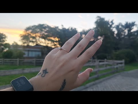 Asmr sons na natureza, sons de boca, sons de mãos 