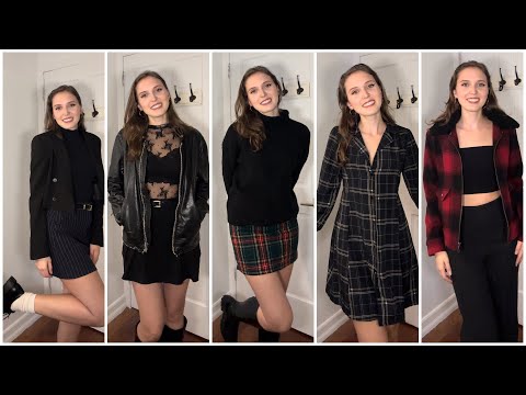 ASMR Styling Fall Outfits 🍁 (soft-spoken)