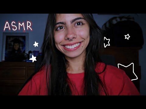 ASMR - REPETINDO PALAVRAS E TOCANDO NA TELA