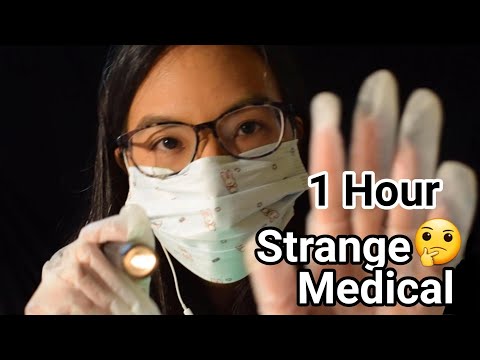 ASMR STRANGE MEDICAL ROLEPLAYS COMPILATION (Soft Spoken, Whispering, Gloves) 😴👩‍⚕️ [1 Hour]