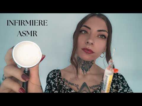 ASMR ROLEPLAY | INFIRMIERE | PRISE DE SANG ET CHECK-UP 👩‍⚕️