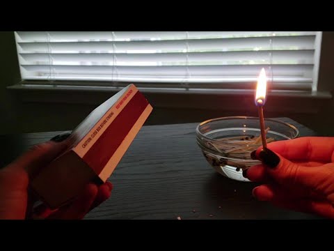 ASMR | Striking Matches NO TALKING Major Tingles