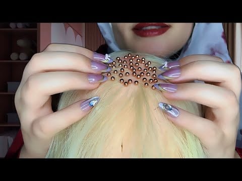 The Ultimate ASMR Pins & Needles Experience: Scalp Scratching for Sleep with Head Massage