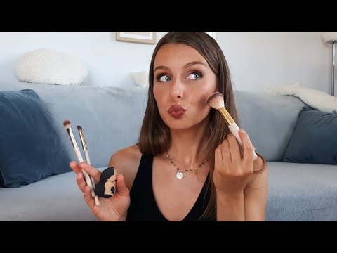 ASMR - Je me maquille en papotant avec vous 😊