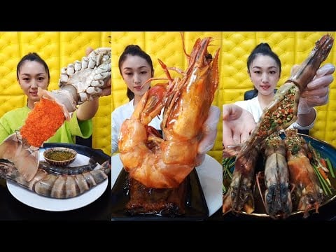 🦐🎥 Streamed Spicy Seafood Feast  스트리밍 매운 해산물 잔치  ストリーム辛いシーフードごちそう  流媒体辣味海鲜盛宴