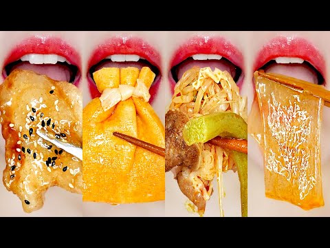 ASMR Spicy Malatang (Hot Pot) & Guobaorou (Crispy & Chewy)🔥 Tingly Mukbang