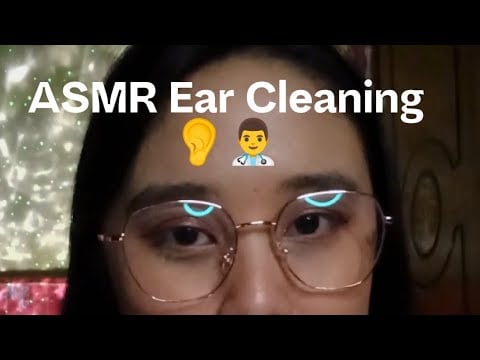 ASMR Ear Cleanning 👂👩‍⚕- Pembersihan Telinga #asmr #asmr #asmrroleplay
