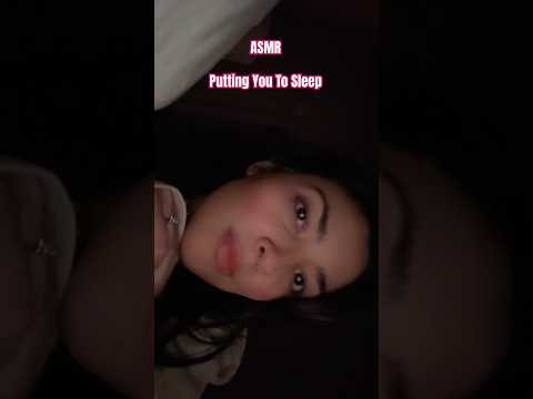 ASMR putting you to sleep. Helping you relax. Deep sleep #asmr #whisper