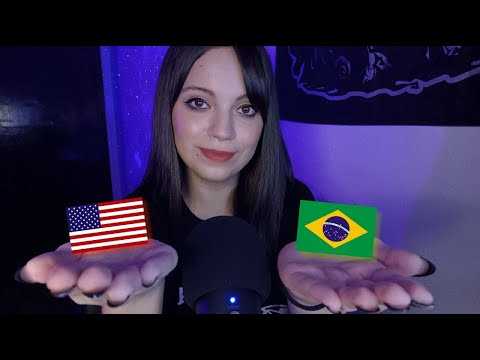 ASMR - Palavras em inglês que são parecidas em português (triggers words)