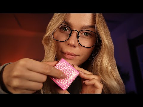 ASMR Close Ear Triggers To Help You Sleep & Study ~ Whispered