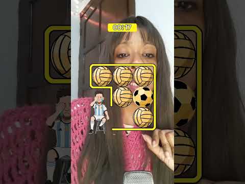 ASMR AJUDE O MESSI PEGAR A BOLA #shorts
