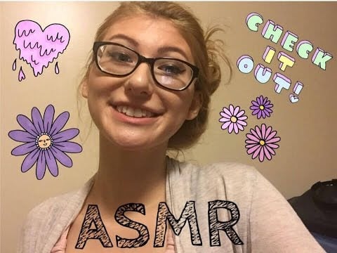 ASMR Lipsmacking, Flipping through papers