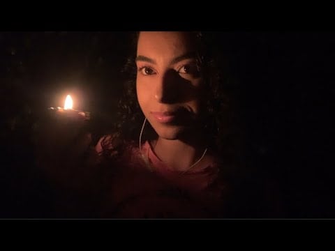 ASMR- LEITURA DE VERSÍCULOS BÍBLICOS A LUZ DE VELA 🕯️ Extremamente relaxante 😴