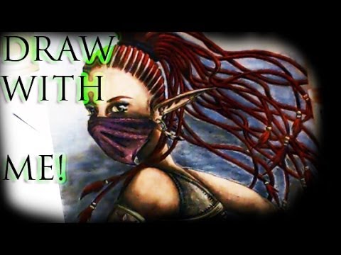 Draw With Me ✎ *Drawing & Paper Sounds* ASMR