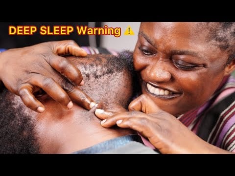 Deep ASMR ✨ Beard & Throat Massage | Intense Beard Scratching + Ingrown Hair Removal⚡️