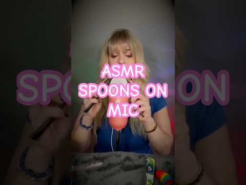 Best ASMR Sound Is Spoons On Microphone #triggersforsleep