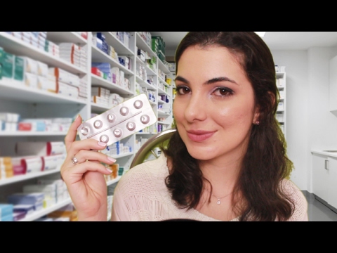 🎧[ASMR BINAURAL]👂 ROLEPLAY FARMACÊUTICA (Sons relaxantes para dar soninho)