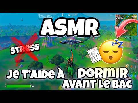 ASMR Français • Je t'aide à DORMIR et à te DETENDRE AVANT LE BAC ! 😴💤