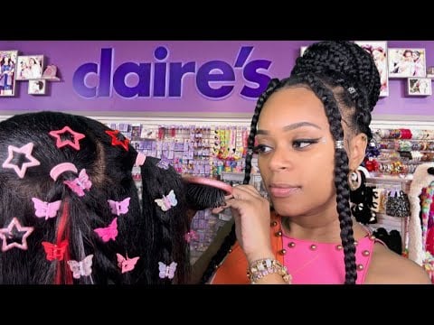 ASMR | 🎀 Girl At Claire's Does Your Hair