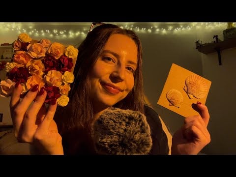 ASMR | 🐚🌹trigger boards🌹🐚(tapping, scratching, jade roller) 