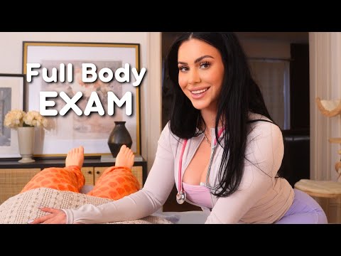 ASMR Full Body Examination (Personal Attention) | Nurse Roleplay Part 7