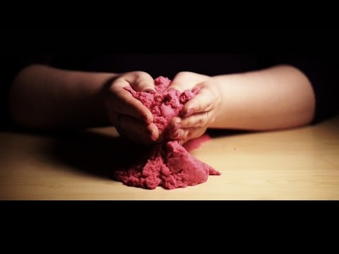 Binaural ASMR. Kinetic Sand & Whispering