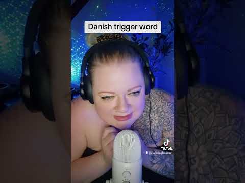 Danish 🇩🇰 triggerwords #asmr #relaxing #tingles