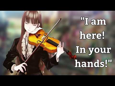 {Asmr} Finding a curious violin in the shops [music] [sad past] [reverse comfort]