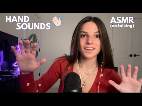 Background ASMR Hand Sounds for Sleeping + Studying + Gaming