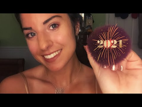 Doing Your New Year's Eve Makeup [ASMR]