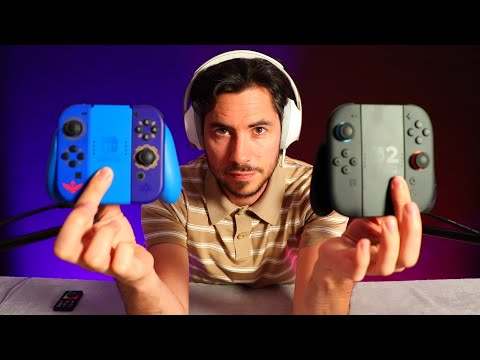 ASMR Joycons Switch 1 VS Joycons Switch 2