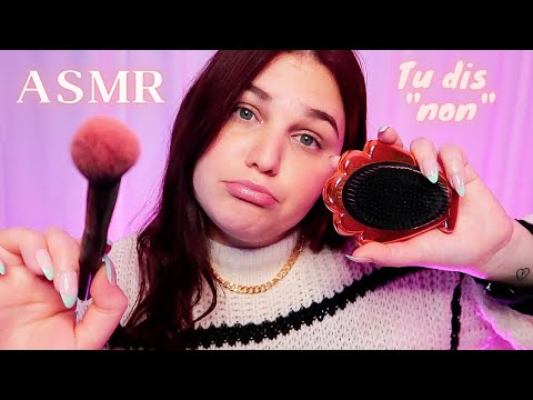 ASMR⎪POV : tu dis NON À TOUT à une ASMR Artiste (Roleplay)