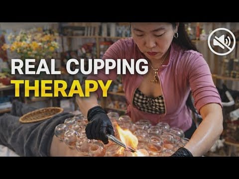 ASMR 🇻🇳 Real Cupping Therapy | Relaxing Natural Sounds | No Talking
