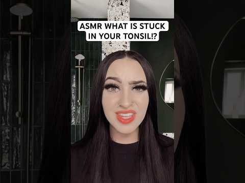 [ASMR] Piercing Ball Is Stuck In Your Tonsil #shorts