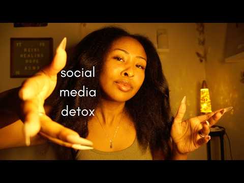 social media detox ✨ getting ur spark back when you feel 🧠 Mentally EXHAUSTED 😭 | Energy Healing ✨