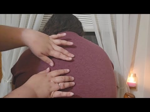 🌳 ASMR Nostalgic Childhood Back Scratching & Back Tracing Games 🐦 