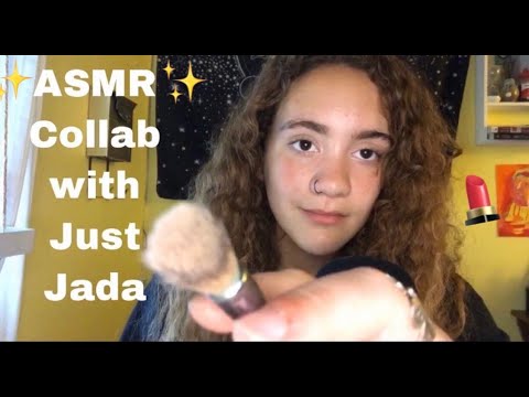 ASMR Doing YOUR Makeup 💄  (Collab with Just Jada)