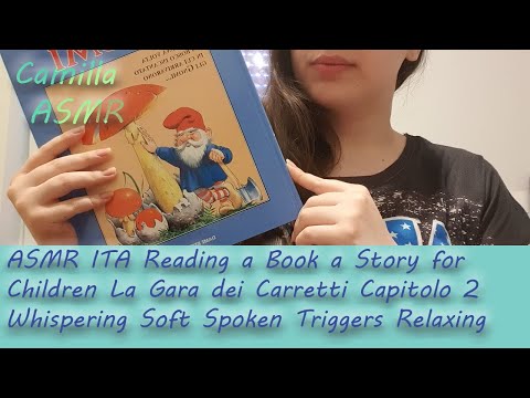 ASMR ITA for Sleep: The Cart Race a Story for Children with Whispers, Soft Spoken💤