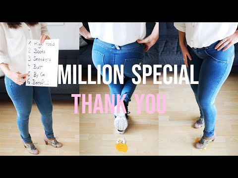 1 Million Special Crush #shoes #crush #asmr #legs #foot #heels #jeans