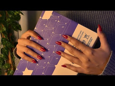 ASMR non-stop tapping on keyboard packaging (no talking) 💻💗