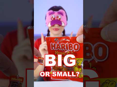 Big OR Small Gummy Cola, Soda Drink, Candy #viralvideo #funny