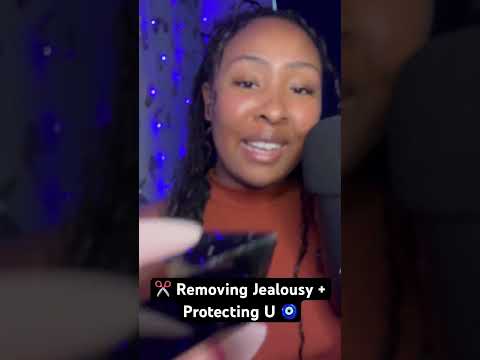 ✂️ Removing Jealousy + Protecting U 🧿 #asmrforsleep #crystal #healing #reikihealing #asmr
