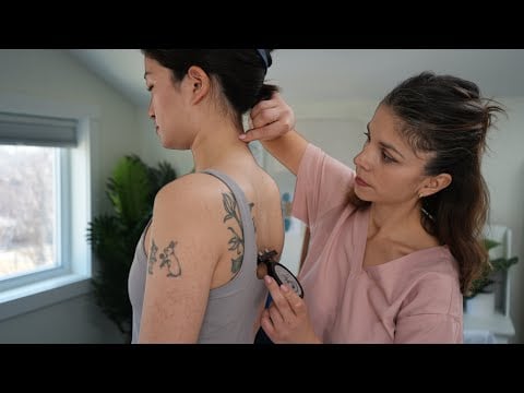ASMR Full Body Chiropractic Realignment, Neck, Shoulders & Spine Adjustment | Soft Spoken RELAX