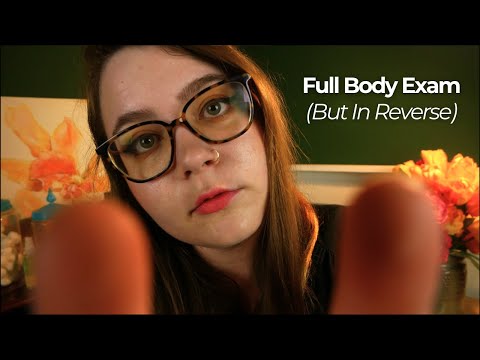Physical Examination ASMR (In Reverse Order) 🩺 Palpation, Percussion, Stethoscope 💤 Medical ASMR RP